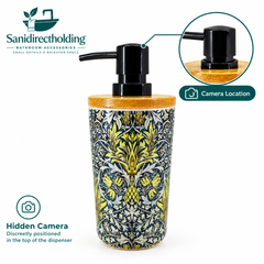 Sanidirectholding Hand Soap Pump Sanitizing Dispenser with 4K UHD WiFi Camera